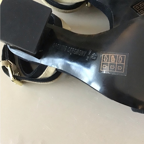 NIB Opening Ceremony Elzpeth Swirl Heel Sandals - Picture 7 of 13